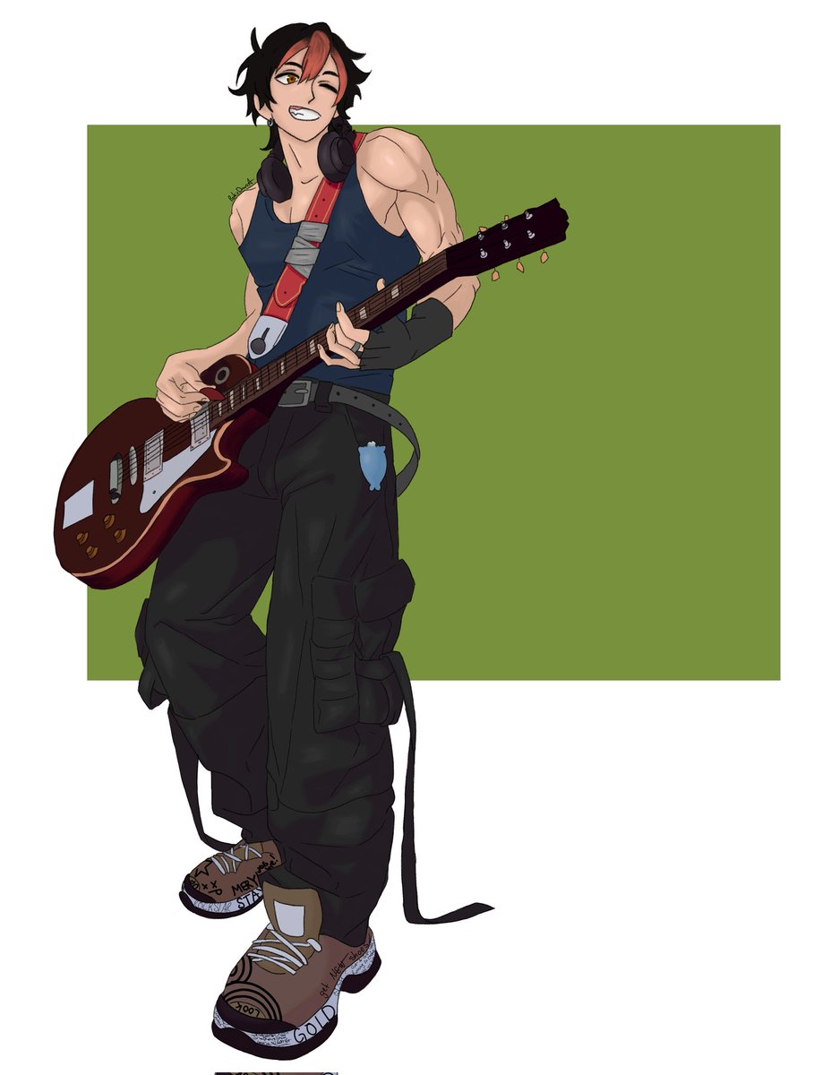 PookieDraws's tweet image. LATE BUT BAND AU BABY!!! My dnd group members as a band named: voyage of the satire !! ENJOY (1/2) #Cringetober2025 #Bandau #myartwork #digitaldrawing  #originalcharacters #AU #dndgroup