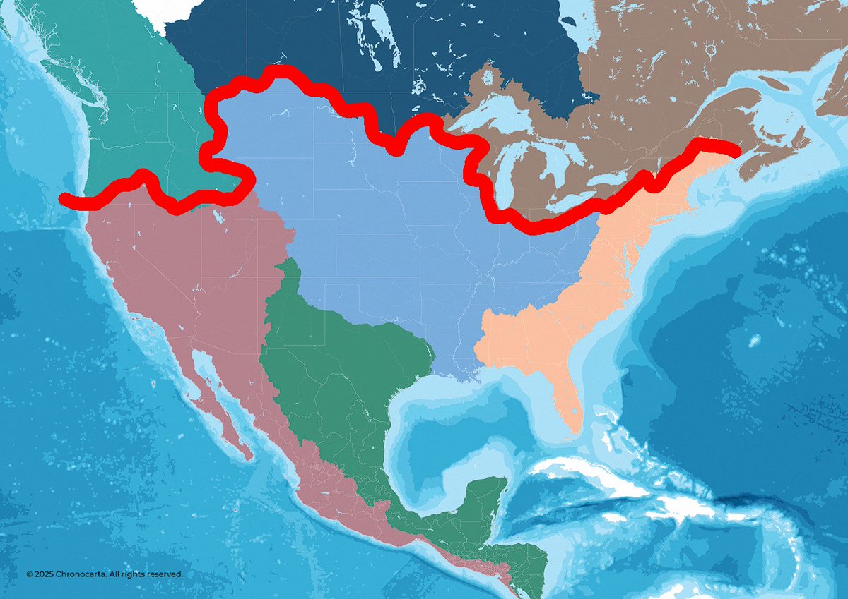Natural Canadian border