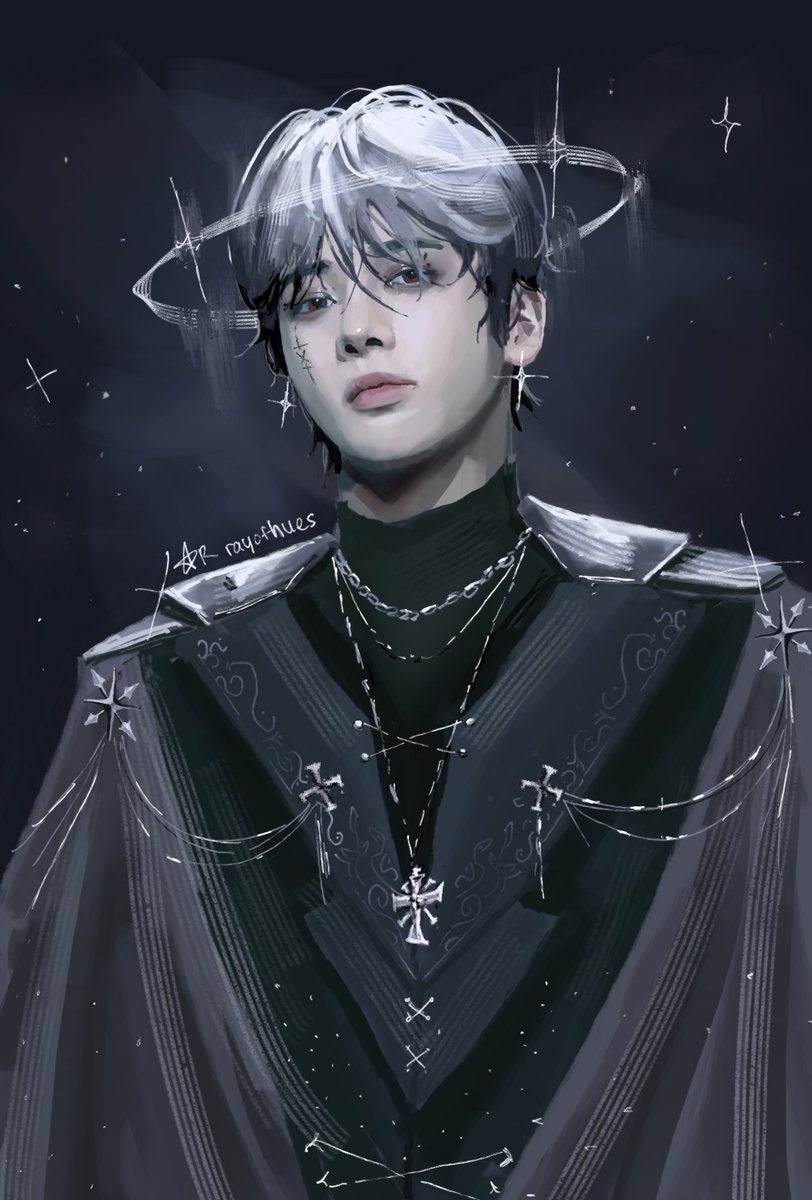 Taehyun as a fallen angel is finally here~ funfact is i drew his hair black and tried turning it white but gave up halfway so now it’s two toned

2/5

#투모로우바이투게더 #TOMORROW_X_TOGETHER #TXT 
#TAEHYUN #태현 #テヒョン #TXTfanart  <a href="/TXT_bighit/">TXT OFFICIAL</a> <a href="/TXT_members/">TOMORROW X TOGETHER</a>