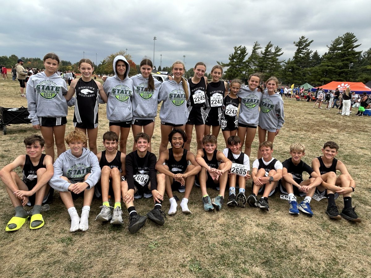 What a day for this squad. Big smiles for big PRs. They closed out the season with their best efforts and left it all on that course. We’re beyond proud of y’all.