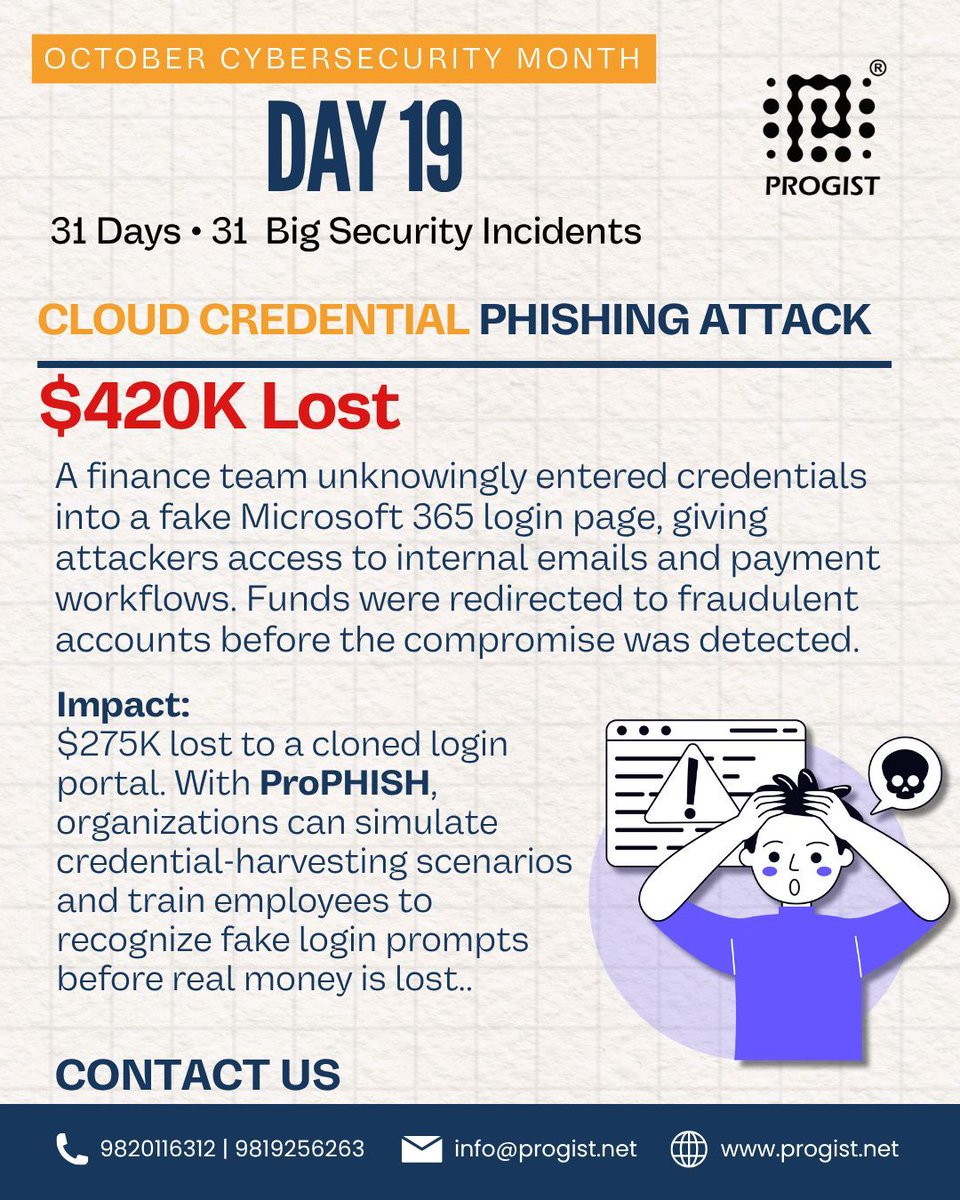 _Progist_'s tweet image. 📌Incident: Payroll Manager Tricked via Social Engineering
A fake HR email led to salary diversions into attacker accounts.
Always verify account changes via trusted channels.
ProDMARC helps block spoofed internal emails.
#CyberSecurity #ProDMARC #PayrollFraud #PhishingPrevention
