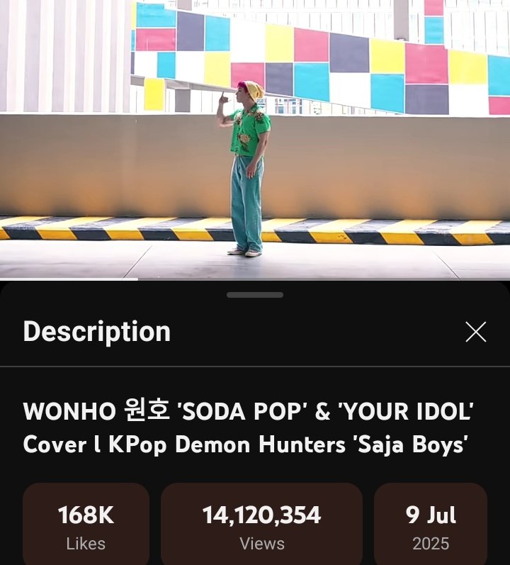 MXWH_Central's tweet photo. [#WH_Views] Youtube

Wonho’s cover of 'SODA POP' &amp; 'YOUR IDOL' by Saja Boys reached 14M views!🎉

▶️ https://t.co/KhcyYCsnjl

Truly a viral hit!🎉🎉

#원호 #WONHO
#소다팝 #SODAPOP
#유어아이돌 #YOURIDOL
#케이팝데몬헌터스 #KPOPDEMONHUNTERS
@official__wonho @official_WH_jp https://t.co/j3BBAFIpug