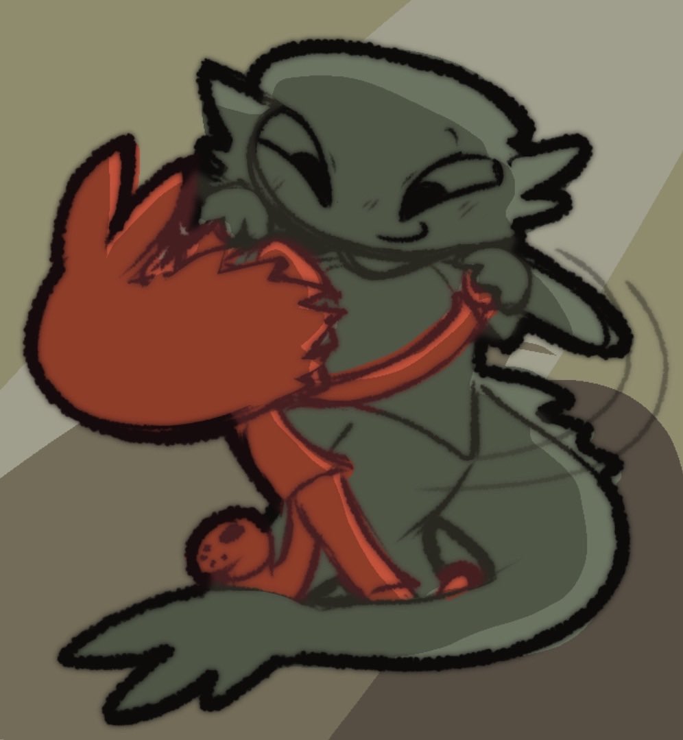 art &lt;33 swap vampire au my loves #shrimpbowl #dandysworld