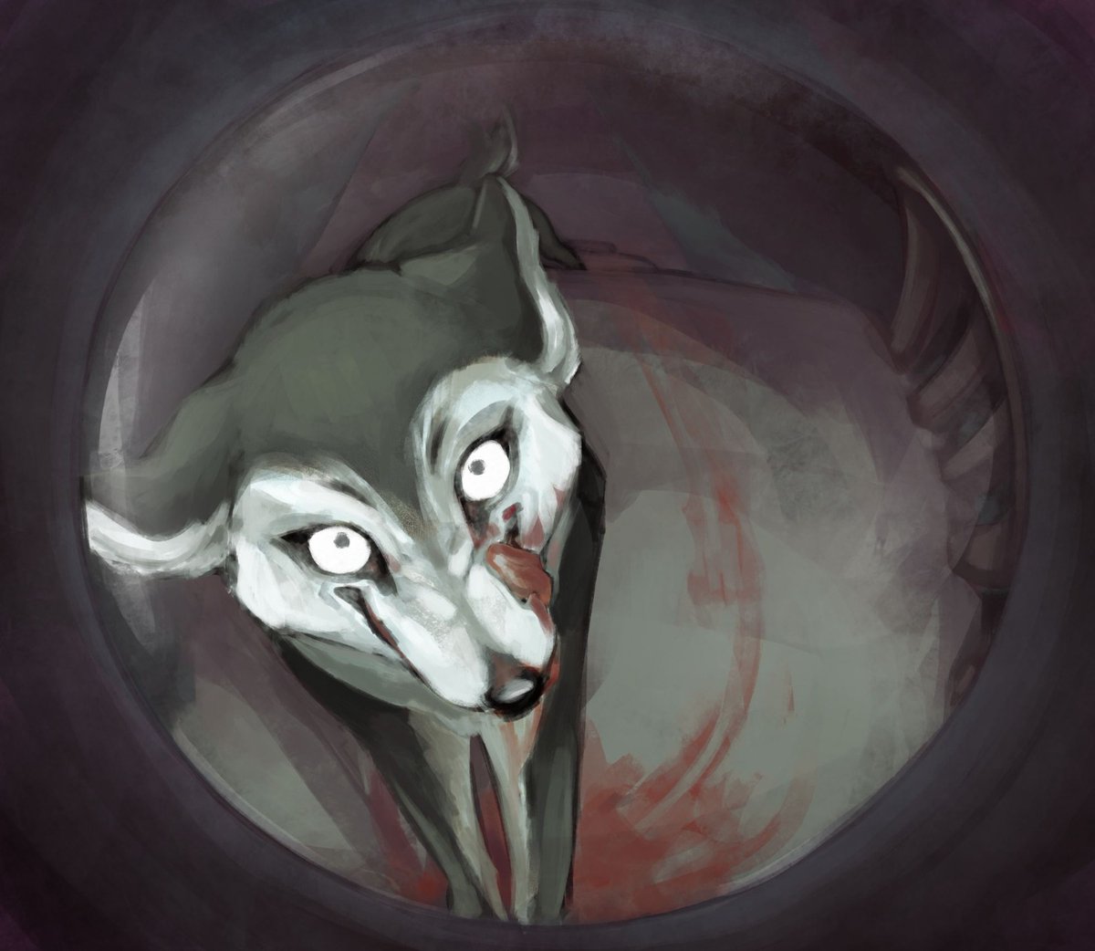 NEWESTPSYCHOSIS's tweet image. Good boy! #smiledog