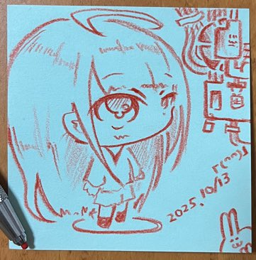 uyutani's tweet photo. #らくがき 
#落書き 
#ふせん 
#シ��ープペン
#アホ毛
#ミニキャラ
#オリジナル
#pixivSketch 
#過去絵
#monochrome https://t.co/onXNWdDJbL