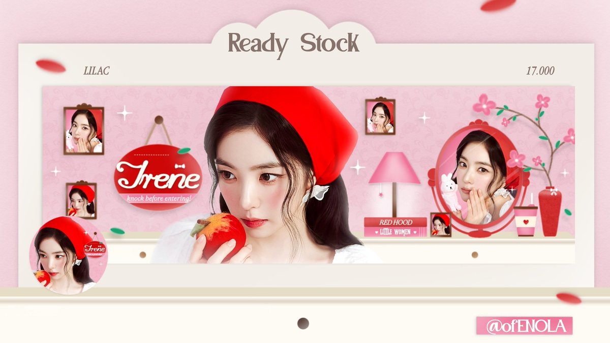 ofENOLA's tweet image. Help repost this? Thank you! 🍎

Hello! Enola bawa layout ready stock irene red velvet yang super cantik iniii. Bisa langsung dijemput melalui dm ataupun tele. Sudah termasuk retext ya teman-teman ❤️💖

#zonauang #zonajajan