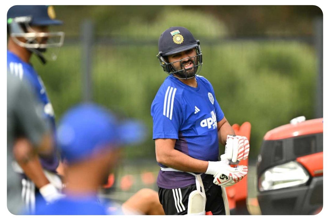 आखिरकार उछाल से परेशान हुए ।
रोहित का उम्मीद के मुताबिक नहीं रहा आज का प्रदर्शन 
#INDvsAUS