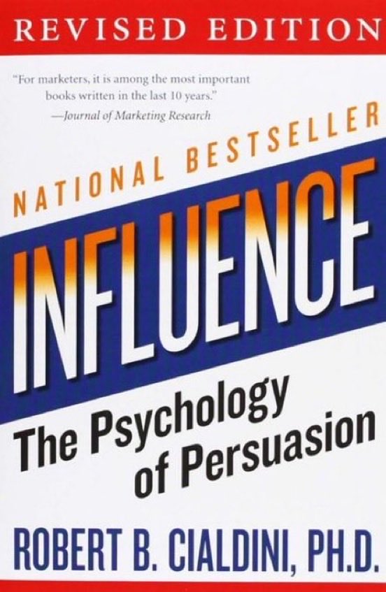 KirkDBorne's tweet image. 3 Brilliant Marketing books on #Nudge Theory and #BehavioralScience — by @RobertCialdini  &amp;amp; Nobel Prize-winning economist @R_Thaler
 ⬇️
&amp;gt;Nudge: amzn.to/2RFw4d8
&amp;gt;Pre-Suasion: amzn.to/2J3rEsw
&amp;gt;Influence: amzn.to/3QfOsao
—————
#Neuroscience #Martech #AdTech