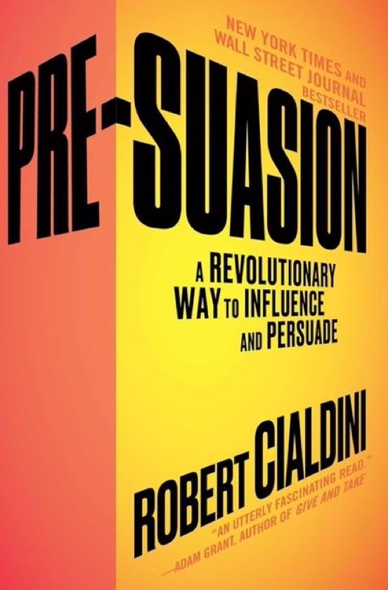 KirkDBorne's tweet image. 3 Brilliant Marketing books on #Nudge Theory and #BehavioralScience — by @RobertCialdini  &amp;amp; Nobel Prize-winning economist @R_Thaler
 ⬇️
&amp;gt;Nudge: amzn.to/2RFw4d8
&amp;gt;Pre-Suasion: amzn.to/2J3rEsw
&amp;gt;Influence: amzn.to/3QfOsao
—————
#Neuroscience #Martech #AdTech