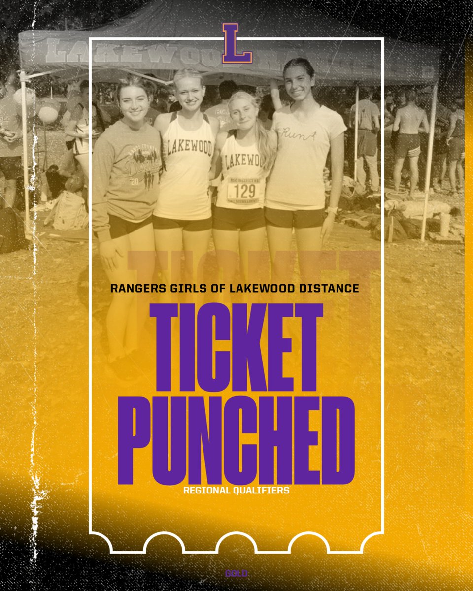 Congratulations to Ruby, Chelsea, Mady, and Luna as they will represent the Girls of Lakewood Distance at the regional tourney next week!!  Ranger Pride!!