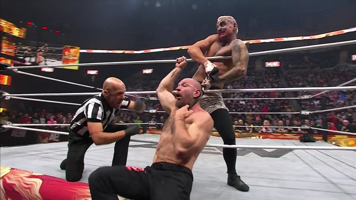 Did Jon Moxley Bleed? tweet media