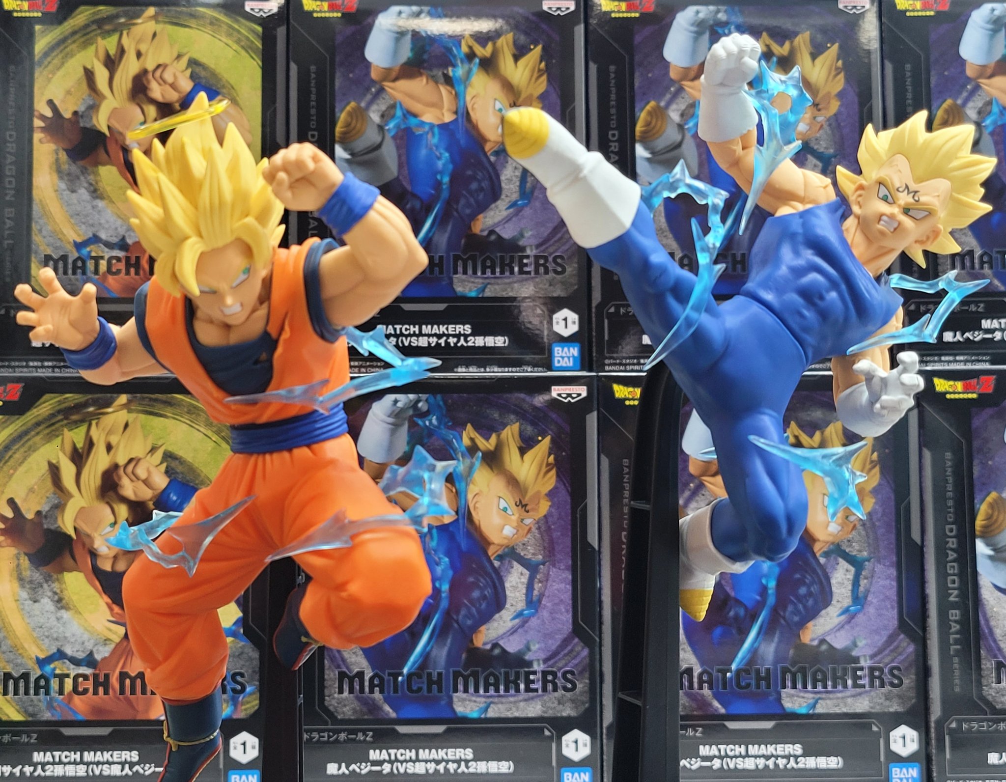 ドラゴンボールZ MATCH MAKERS 魔人ベジータ フィギュア ドラゴンボールZ MATCH MAKERS 魔人ベジータ（VS超サイヤ人2孫悟空