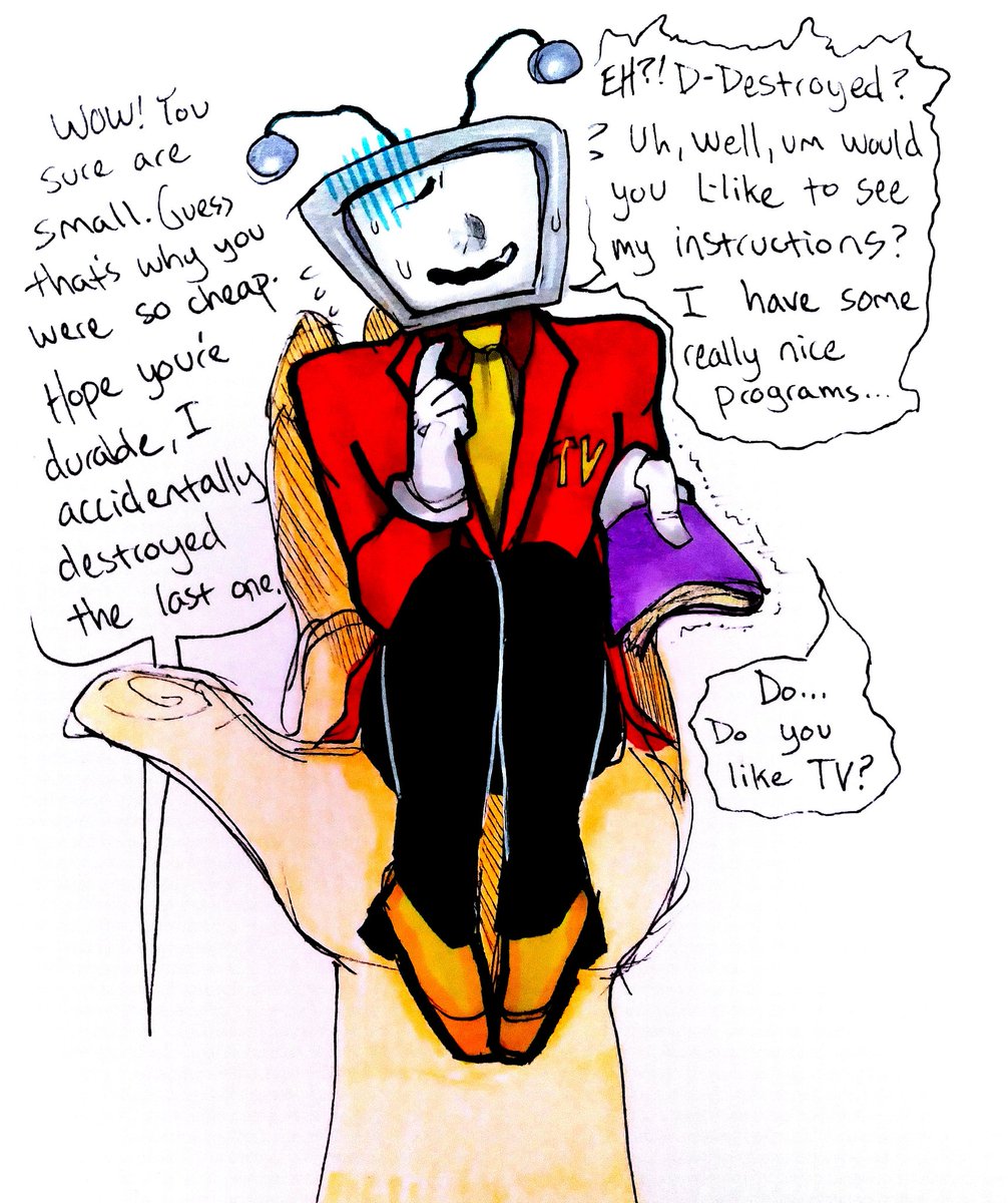 Look what you got! A bitty Tenna ~

What will you do with him? 😏