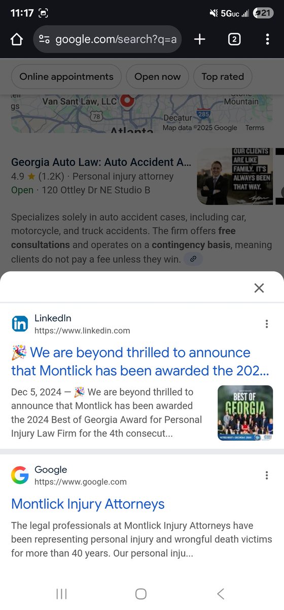 TrivediRahul's tweet photo. Just noticed Google testing an AI Overview that looks like a Map Pack 👀

🔗 Link icon opens social/referral links, not sites
📍 2nd result opens GMB profile

If this goes live, expect a drop in GMB visits.

@JohnMu - is it something new G is testing?
#SEO #LocalSEO #Google #AIO https://t.co/g4B7mxsLLk