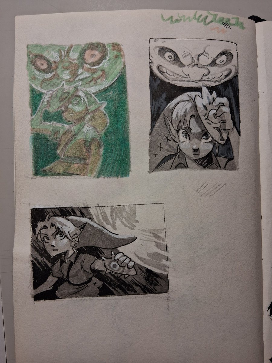 i want to do a majora's mask piece