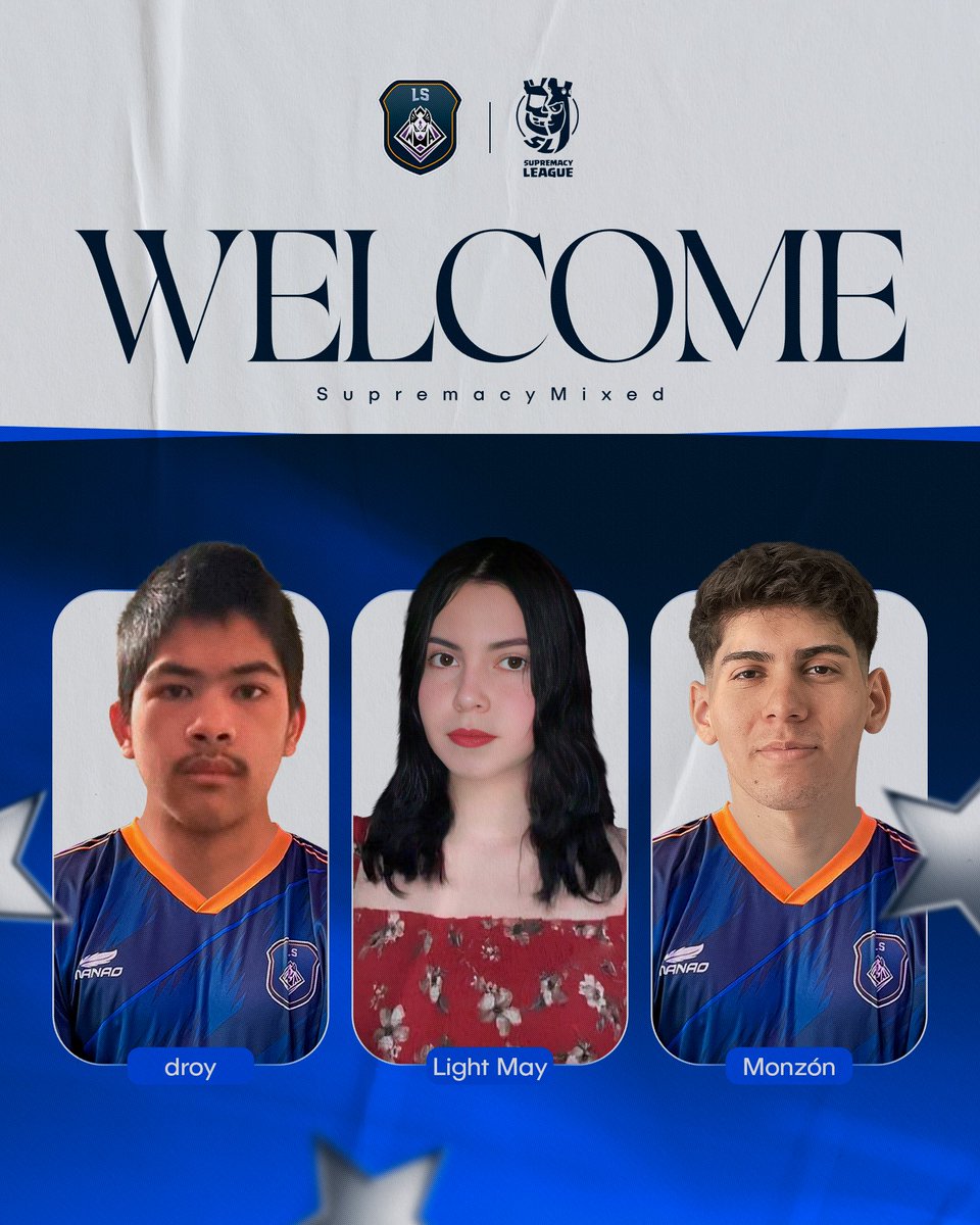 NewAlliance_GG's tweet photo. 🔵 REFUERZOS - SMCY 👑

Para la recta final en @CR_Supremacy traemos 3 refuerzos que vienen más que preparados a buscar el campeonato! 🏆

🇺🇸 @droy5555
🇳🇮 @Light_Xp4
🇭🇳 @TrainerMonzon

¡BIENVENIDOS A LA ALIANZA! 🤝🏻

#NwAxLS #FearTheAlliance https://t.co/Nbjapqw2Lr
