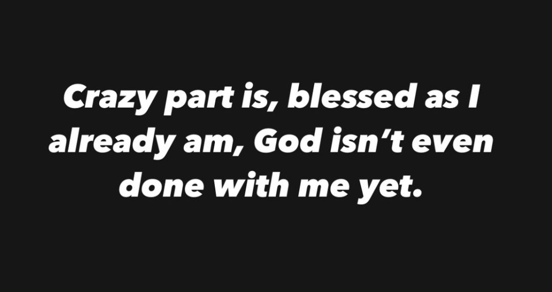 verbful_love's tweet photo. God isn't done with you yet https://t.co/lfaWUMK7NY
