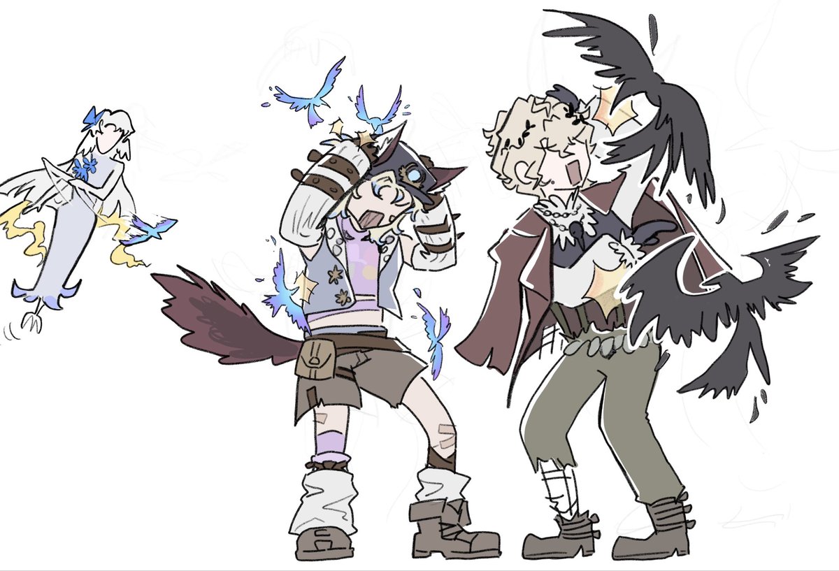 🐦‍⬛🦜🐦‍🔥🕊️🪶