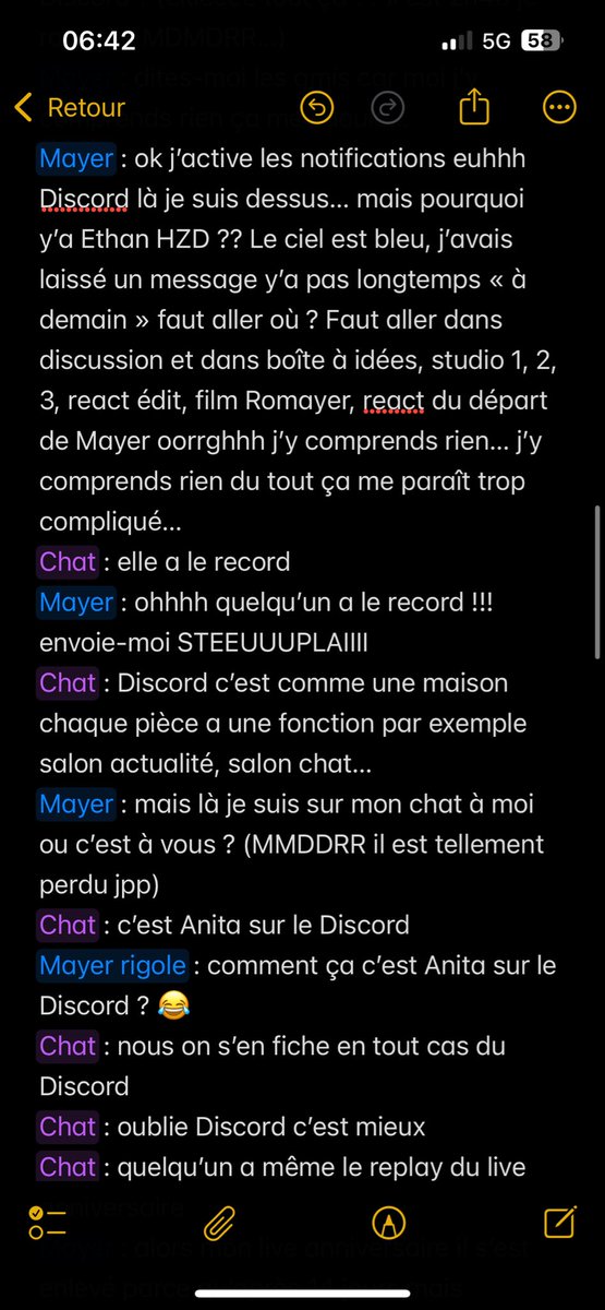 Tenez mon recap du Space de Mayer qu’il y a eu cette nuit mes stars !!! Partie 1/2