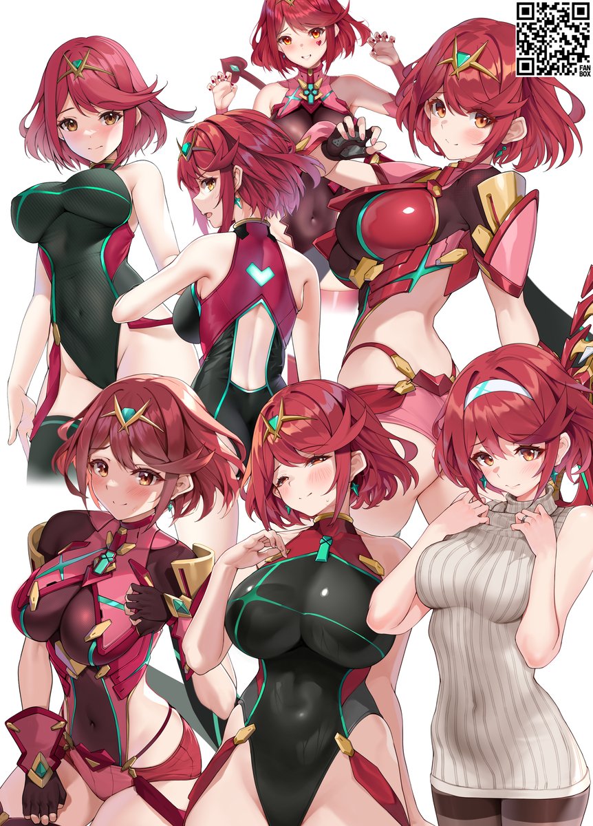 RealPyra's tweet image. Source:pixiv.net/en/artworks/12…
#Xenoblade #XenobladeChronicles2