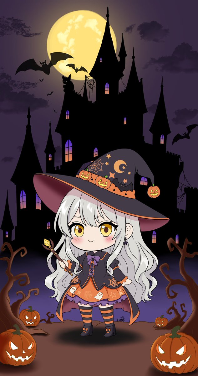 warawith's tweet image. Trick or Treat 👻 🦇 🕸️.

@MooniqueVT #MooniqueLust