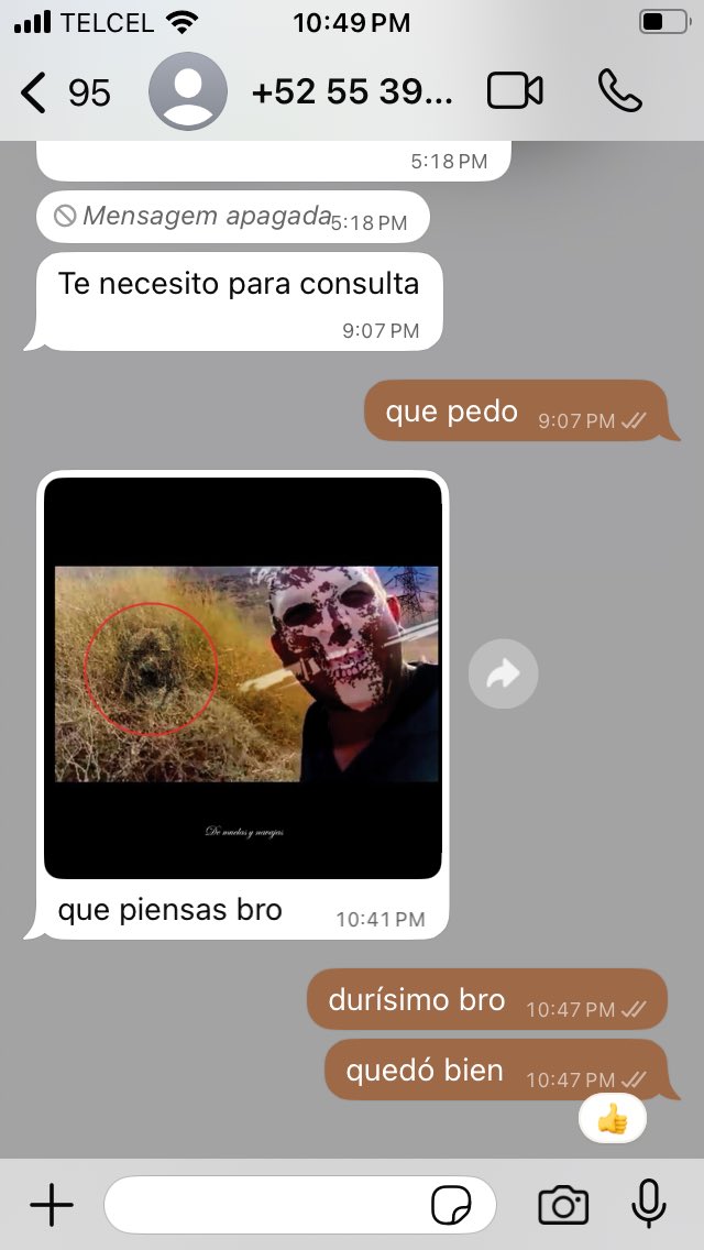 Le pasé mi número a un wey que fuma piedra en el parque y ahora me manda mamadas así diario