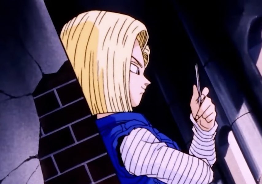 Sadistic_C18's tweet image. Leaned up against a wall, watching the Reader using their reflection in a shard of broken glass.