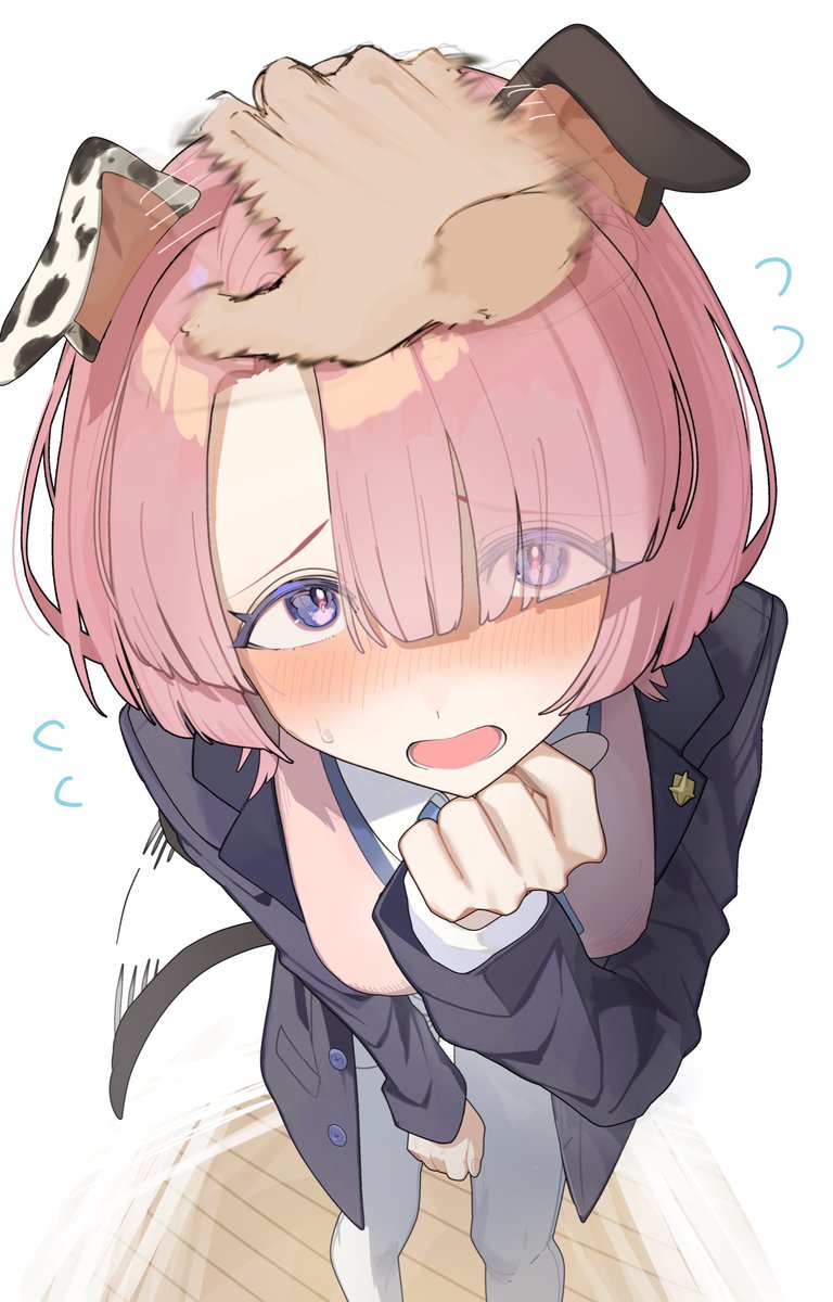 「な、撫ですぎですよ!?」
 #有村麻央