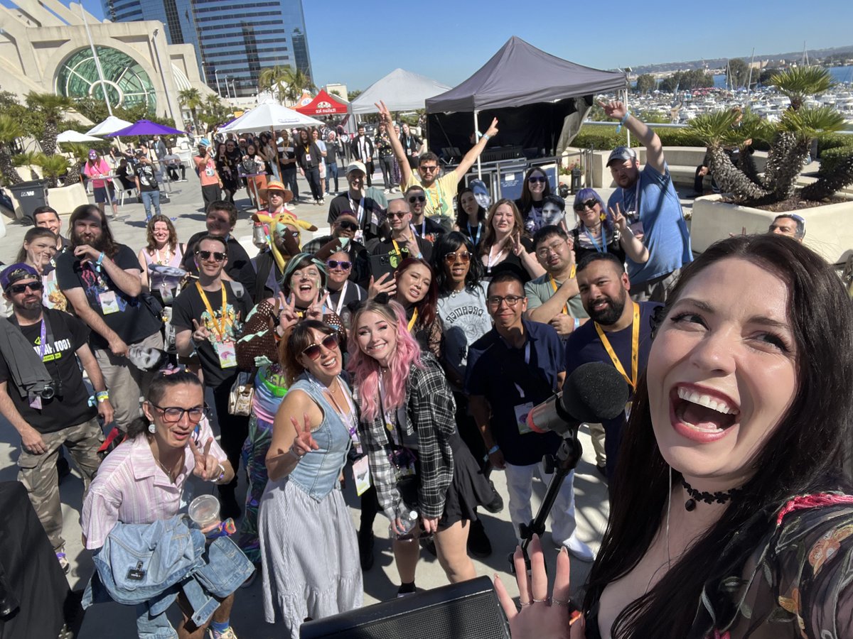 savplaysgames's tweet image. No words. Only Gratitude. Thank you #Twitchcon