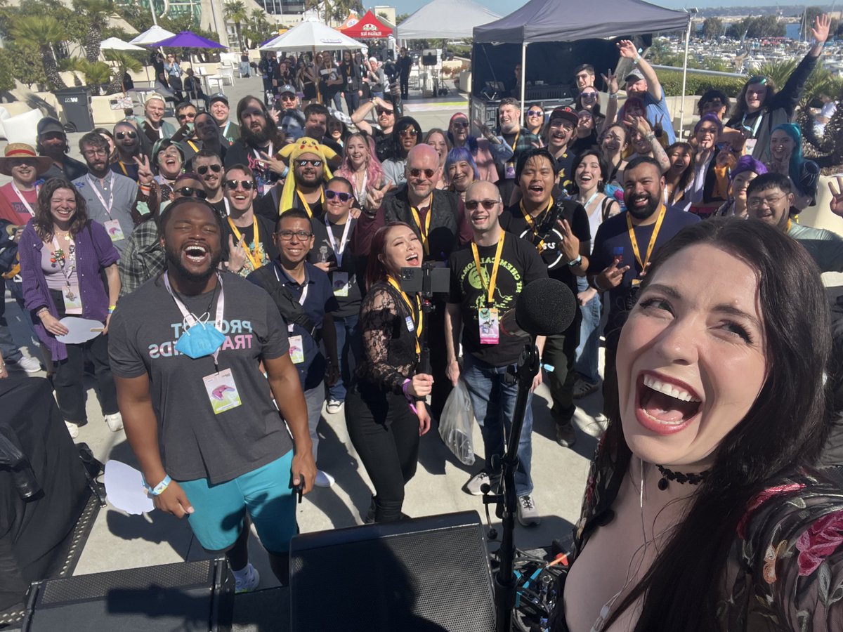 savplaysgames's tweet image. No words. Only Gratitude. Thank you #Twitchcon