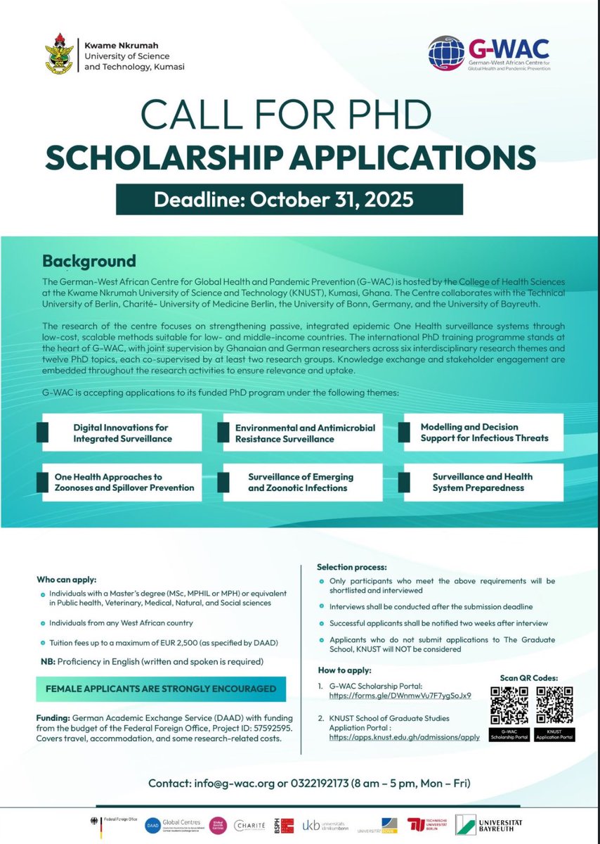 EemanBintSulaym's tweet image. I love blended programs like these and I also think 11 days is enough time to compile a stellar application if you already have the requirements.
This is only open to west Africans by the way.
docs.google.com/forms/d/e/1FAI…