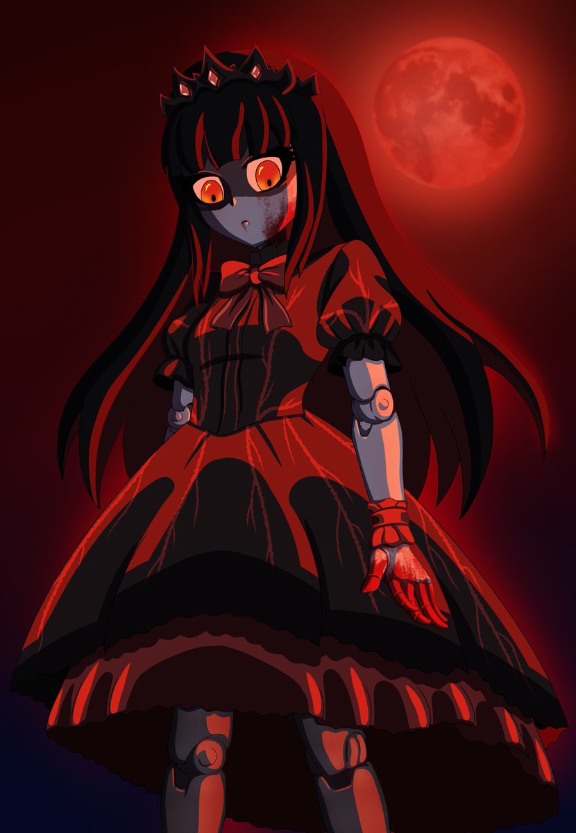 I finally finished drawing Irina.
Irina Laurent, the Vampiress Doll

#OC #DigitalArt #OCArt #CharacterDesing #Vampire #Vampiress