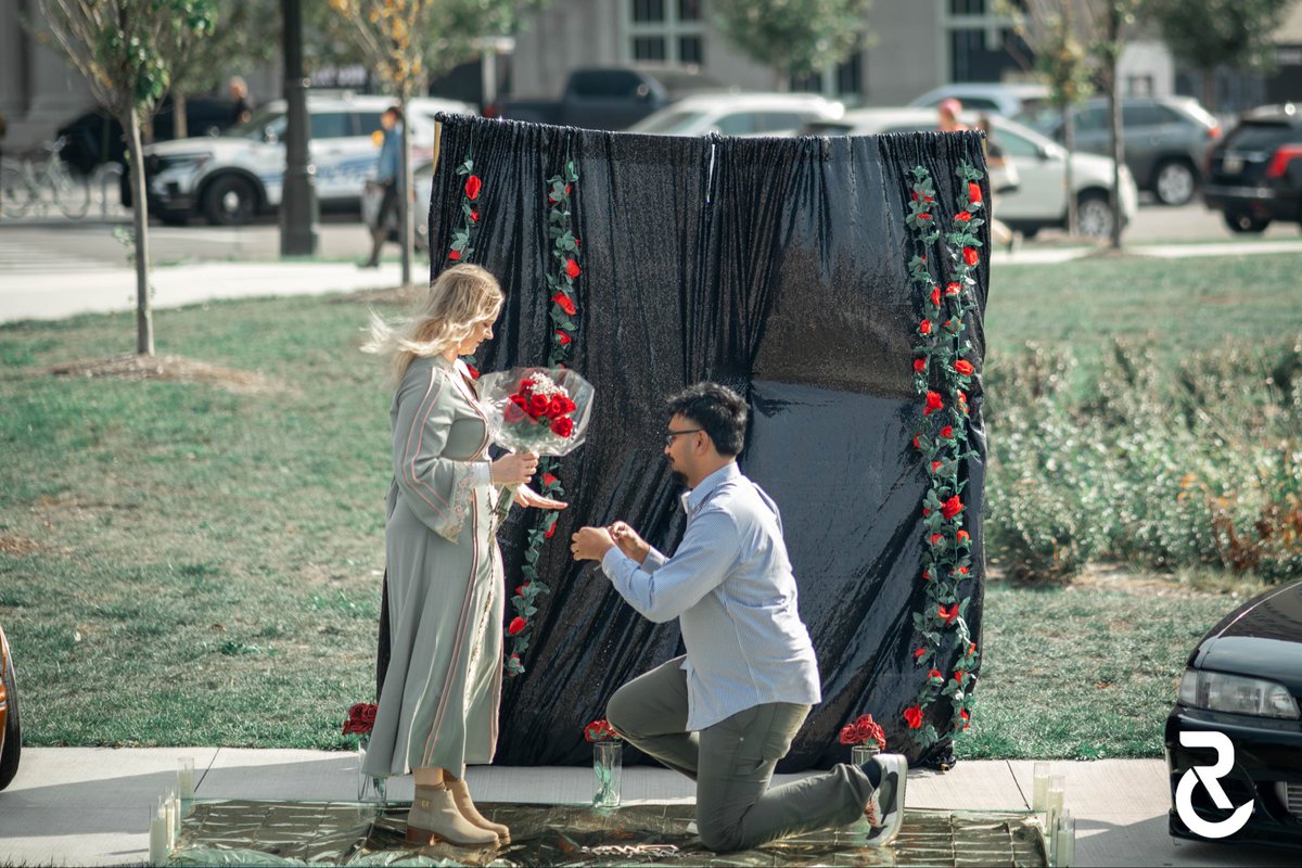 yuni_bash's tweet image. I got engaged (didn’t know what caption to put) 😂