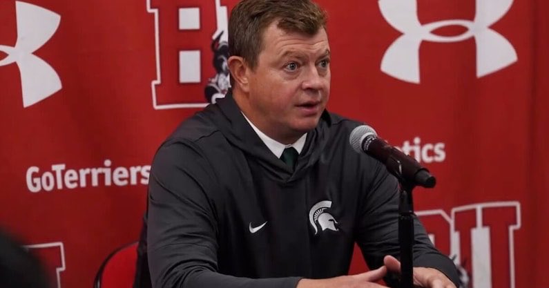 Jason Killop (@killopon3) on Twitter photo Michigan State completes sweep of No. 1 Boston University with 4-3 win in overtime…
(FREE): on3.com/teams/michigan… Michigan State completes sweep of No. 1 Boston University with 4-3 win in overtime…
(FREE): on3.com/teams/michigan…