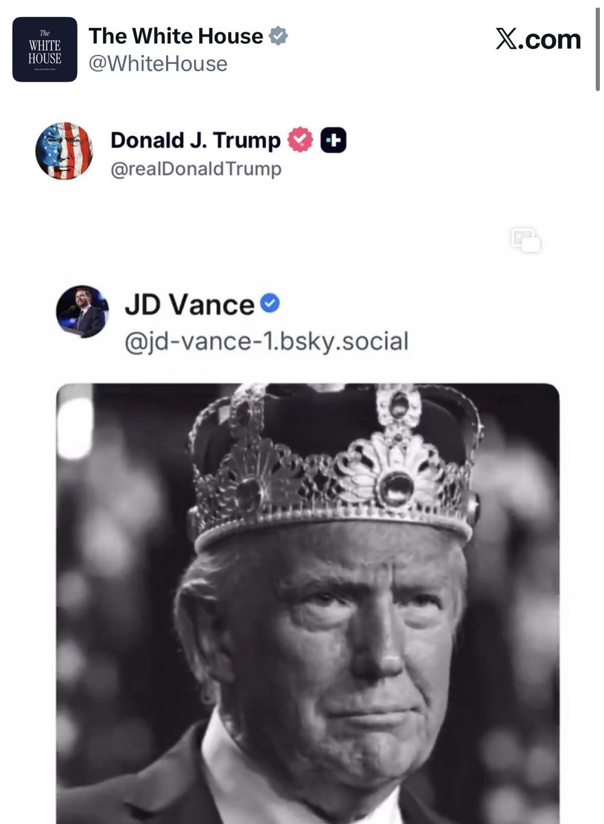 The White House is posting this: