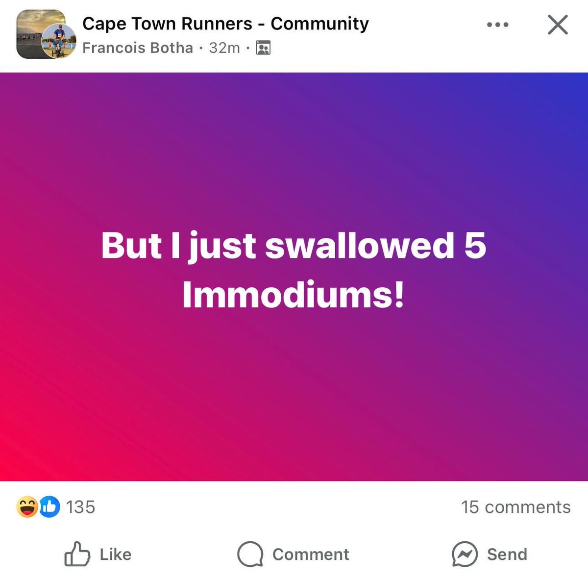 tumisole's tweet photo. Running humour is Goated 😂😂😂 https://t.co/HHNOnlHRQZ