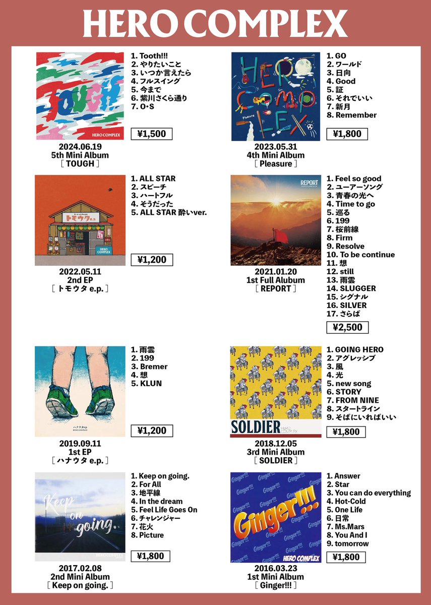 【本日は小倉🦸‍♂️】

2025年10月19日(日) 小倉FUSE

小倉FUSE x Northern19 pre.
KITAQ CLIMAX!!
FUSE"19"th Anniversary Special

Northern19
HERO COMPLEX
(opening act) Greedy

OPEN 17:15 / START 18:00
DOOR ¥4,300

当日券あり🎟
小倉で待ってます！