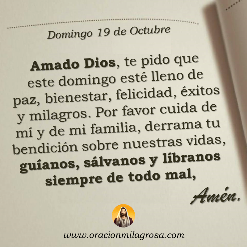 oracion_milagro's tweet photo. Oración para el domingo 19 de octubre de 2025: https://t.co/XfTJlwk3qI