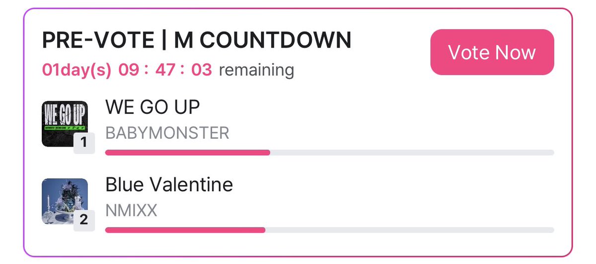 kaevotes's tweet photo. [#kaevotes_GA]

MCOUNTDOWN Pre-Vote Giveaway

🎁 30 votes — Most Proofs

RULES:
⭐️ follow @kaevotes
⭐️ rt &amp; like this tweet and our pinned tweet 📌
⭐️ reply proof on artist # [min. 80]

🏷 mcountdown pre-vote mnet giveaway #babymonster #nmixx https://t.co/mWi0qx7bUl
