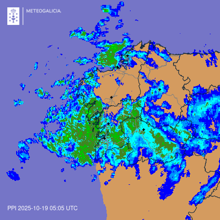 🌧️ Bo día! Caaaaaanto tempo sen ver un radar así! Entrando chuvias puntualmente intensas dende o atlántico, e así estará gran parte da xornada, chovendo e ventando.

Dioladea!