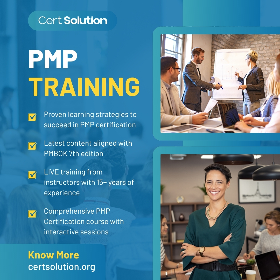 certsolution's tweet image. Whether it is achieving targets or closing the deals, it&apos;s the people who contribute the most.

It&apos;s your turn to be a leader who can manage people, processes, and business priorities like a pro.

Enroll in PMP today.

certsolution.org

#certsolution #pmpcertification