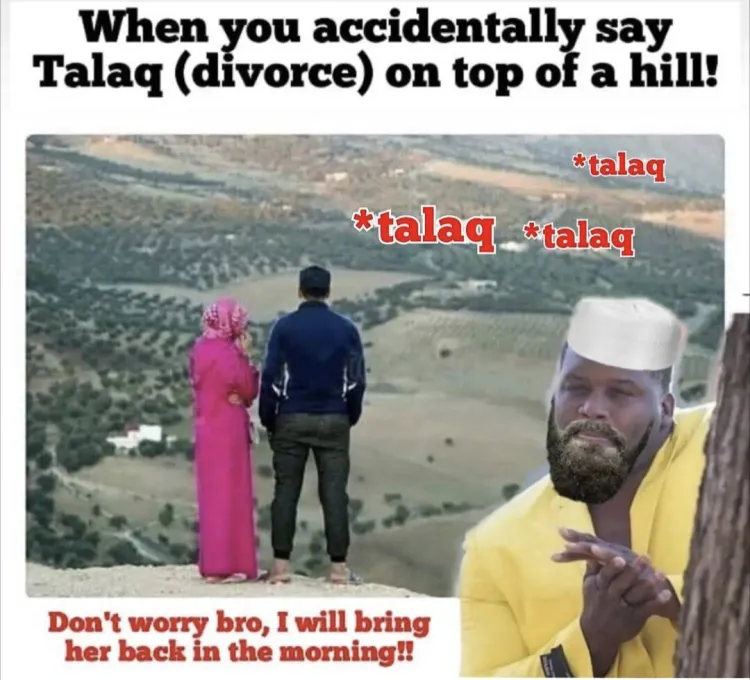 मैं उसको इज्जत दिलाना चाहता हूं  

वो हलाला करने पे अडी है