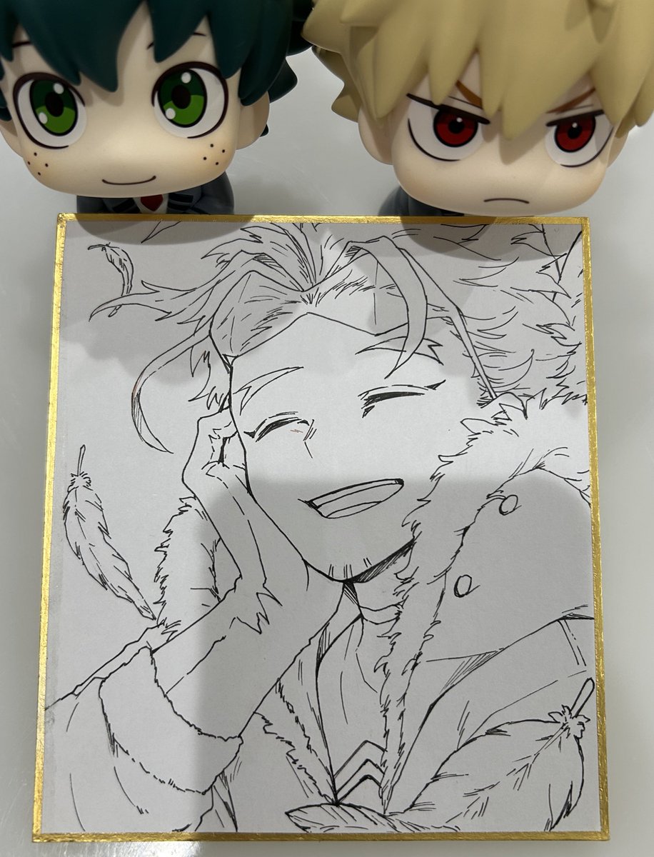 お友達の誕生日プレゼントに描きました🎁
久しぶりのアナログめっちゃ楽しかったー！
そんでやっぱデジタルよりアナログの方が早く描ける