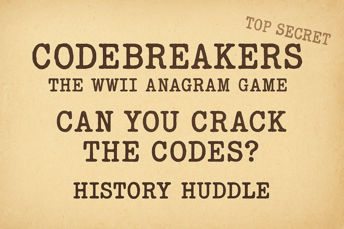 HistoryHuddle tweet media