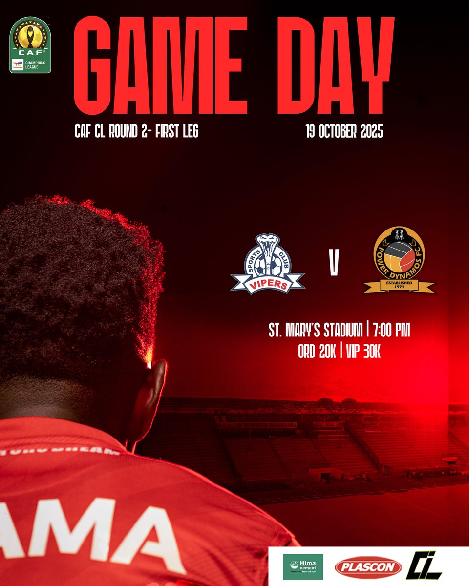 𝙁𝙤𝙘𝙪𝙨, 𝙁𝙞𝙧𝙚, 𝙖𝙣𝙙 𝙁𝙖𝙞𝙩𝙝... 💪🏿

Both teams enter this tie with immense mutual respect. Yet, beneath the handshakes and smiles lies a fierce desire — to conquer, to progress, and to make history.

For Vipers SC, this game is a big deal. It’s a statement of intent, a