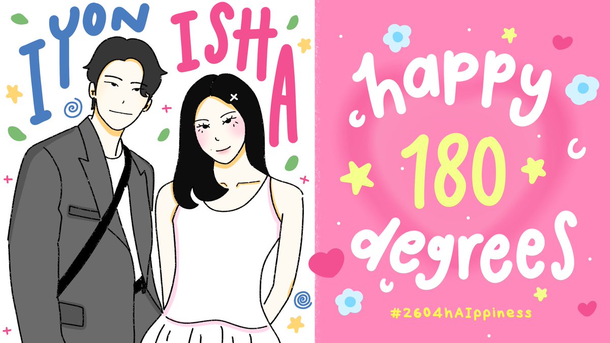 >___a repost mean a lot! 

good! news! as today we're celebrating iyon and isha #AI180Degrees, they wanna share the happiness to your pocket! so there are 4 FREE by request you can claim ⭐️✊🏻

💬 by dm, 
at 19.10 wib! 

— check alt for more!
#zonauang #zonaba