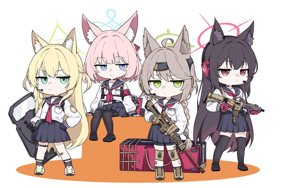 🦊🦊"FOX Squad"🦊🦊
#ブルアカ