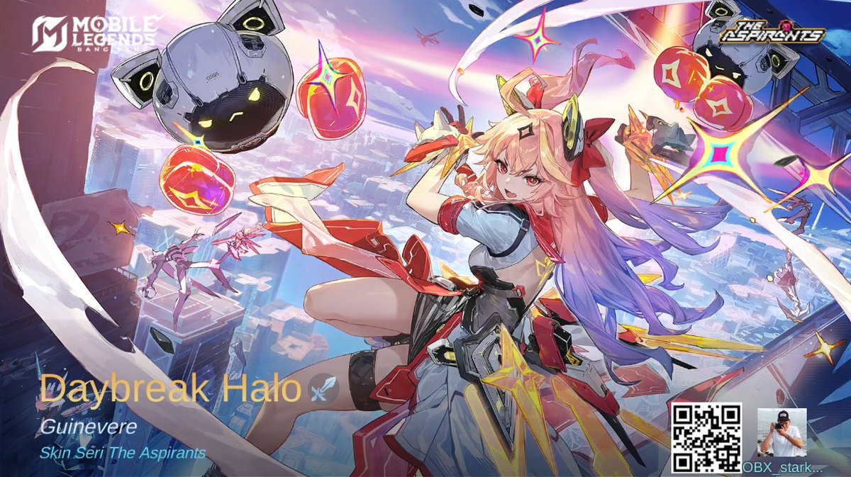 Saya baru saja mendapatkan Skin baru Daybreak Halo di Mobile Legends: Bang Bang! Ayo kita berhadapan melawan Player MOBA terbaik dunia bersama-sama! 
r8qs.adj.st/appinvites?adj…