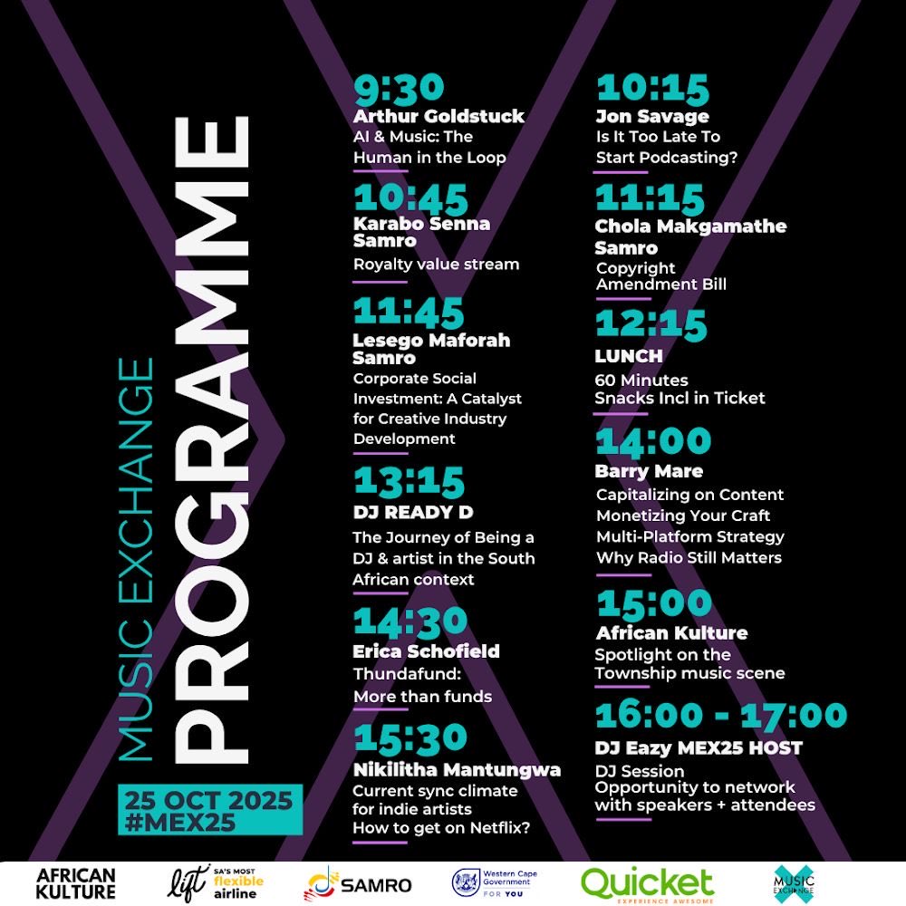 Music Exchange SA tweet media