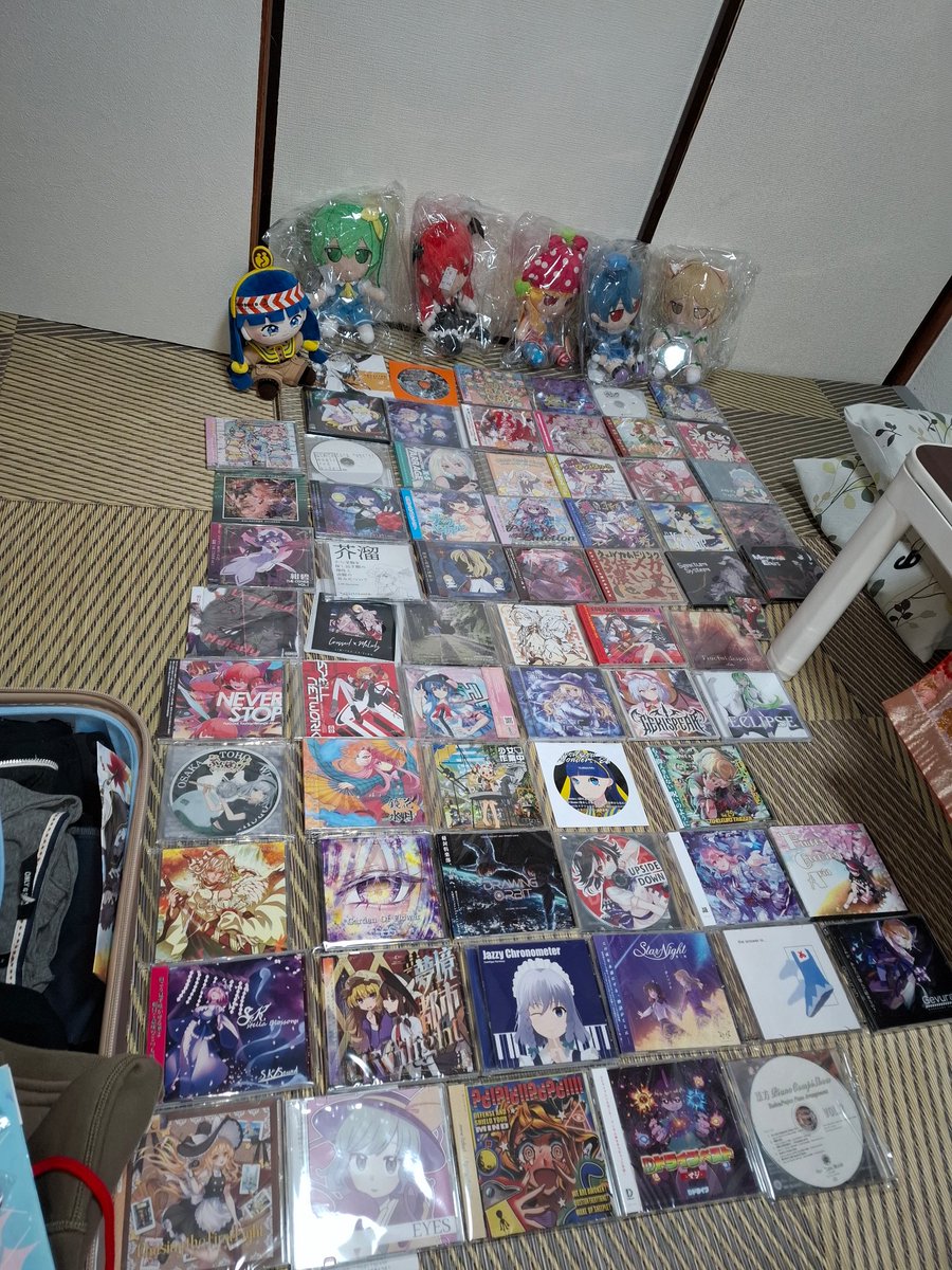 戦利品
お疲れ様でした
 #秋季例大祭12 #例大祭